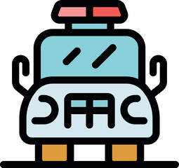 Police van ensuring public safety, parked and ready to respond to emergencies, upholding law and order