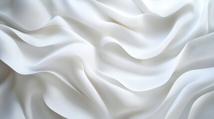 Obraz premium Abstract luxury white fabric texture background