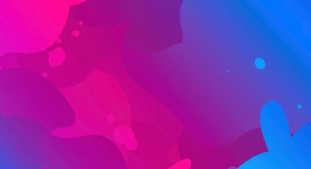 Abstract Gradient Background: An eye-catching abstract design showcasing a smooth, vibrant gradient of blue, and pink hues, perfect for adding a touch of artistic flair to any creative project.