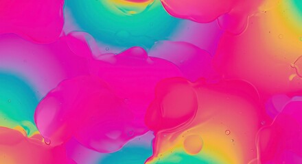 Chromatic Fusion: A mesmerizing display of vibrant, swirling hues, blending seamlessly to create a captivating and dynamic abstract composition.