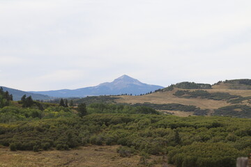 Colorado Mountainous Scenery