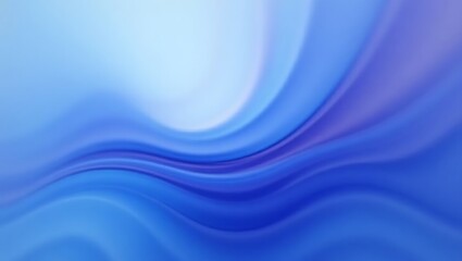 Fototapeta premium Abstract blue wave background. Generative Ai.