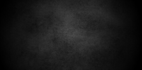 Abstract dark black backdrop grunge cement wall. black stone marble concrete wall texture background. Black texture chalk board and black board background. stone concrete texture.	