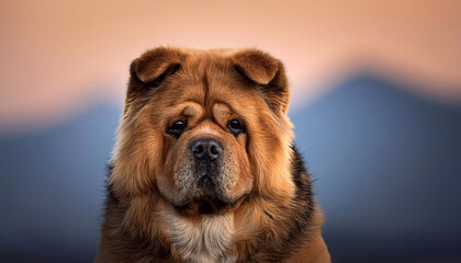 Portret psa chow chow