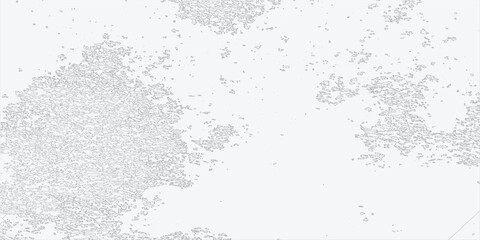 Abstract white grunge dust texture concrete wall on white background Vector for banner and business.