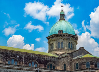 Fototapeta premium Majestic Dome of Manila Cathedral