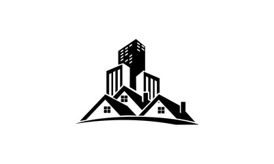 Fototapeta premium real estate house logo vector
