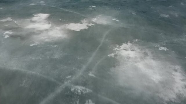 Aerial video Le Lac de Bastani Ghisoni Corsica France
