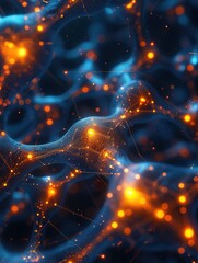 background with stars