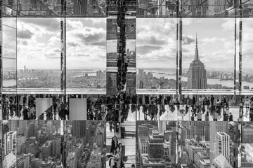 One Vanderbilt, the Summit in Manhattan, New York - new look-out with a lot of glas and mirrors