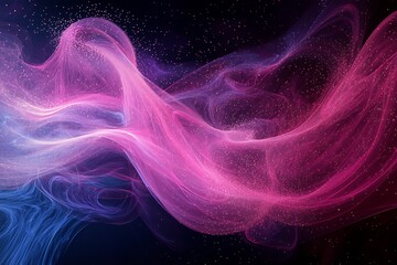 Fototapeta premium Technology particle abstract background a?