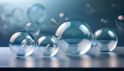 Bubbles in water pattern