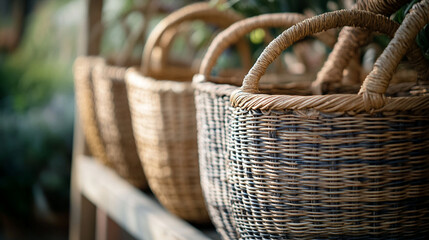 A vibrant exploration of basket-making's role in rural communities, highlighting its economic importance and social bonds amidst urban pressures.