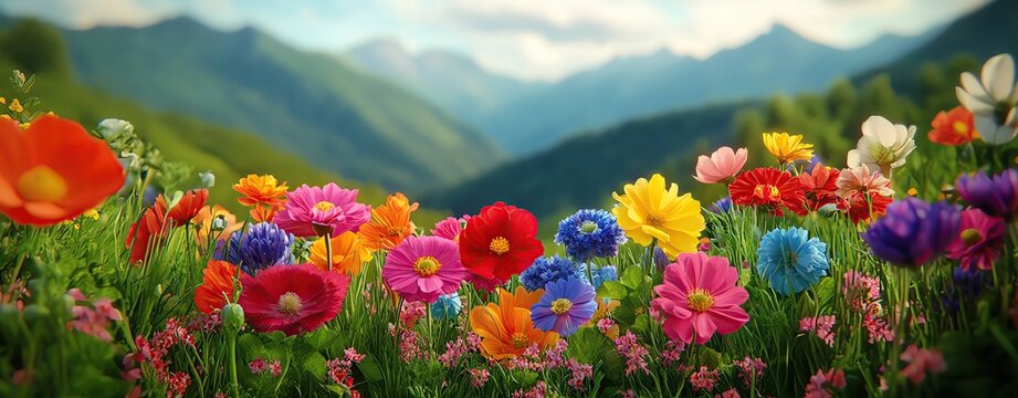 Proverbs, Serendipity, A lost traveler smiling as they discover a breathtaking hidden valley filled with flowers and light