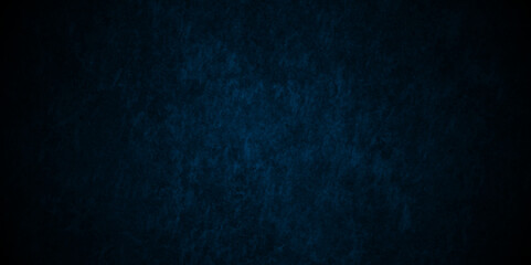 Grunge abstract Elegant dark solid blue background with elegant border and used for blue wall , a versatile backdrop for website banners. Abstract rough blue grunge texture background.