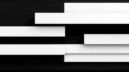Minimalist Monochrome Motion Design, sleek diagonal stripes flowing effortlessly, offering a contemporary and elegant aesthetic for modern digital presentations.