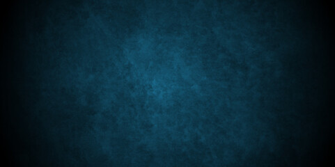 Abstract vector dark blue grunge smooth plaster stucco backdrop texture, painted mottled background, texture smooth bright ink watercolor textures on black paper background.