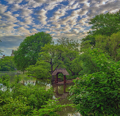 Wagner Cove early morning in summer