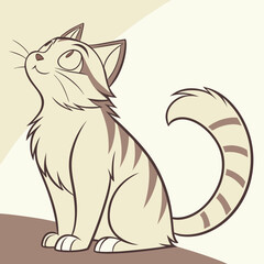 cat cartoon illustration