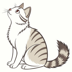 cat cartoon illustration