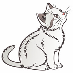 cat cartoon illustration