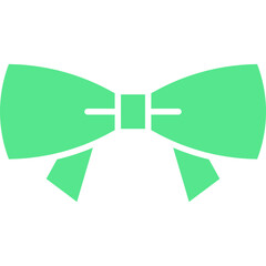 Bow Tie icon single vector illustration