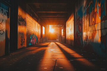 old abandoned building