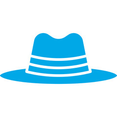 Hat II icon single vector illustration