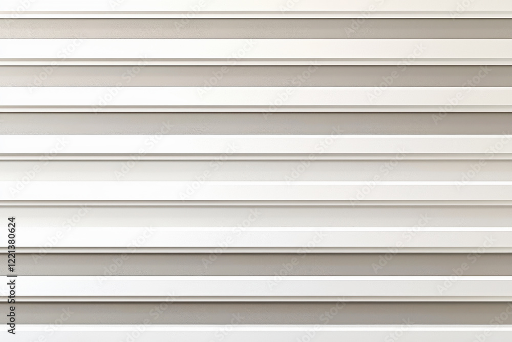 Poster modern double-lined horizontal stripes in soft gray and white tones create a clean minimalist aesthe