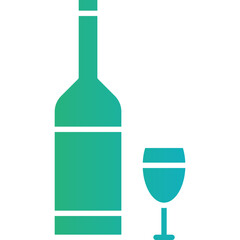 Alcohol icon single vector illustration