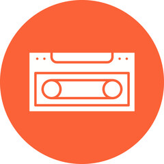 Casette Player icon single vector illustration
