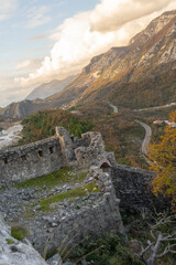 fantasy ancient fortress in montenegro