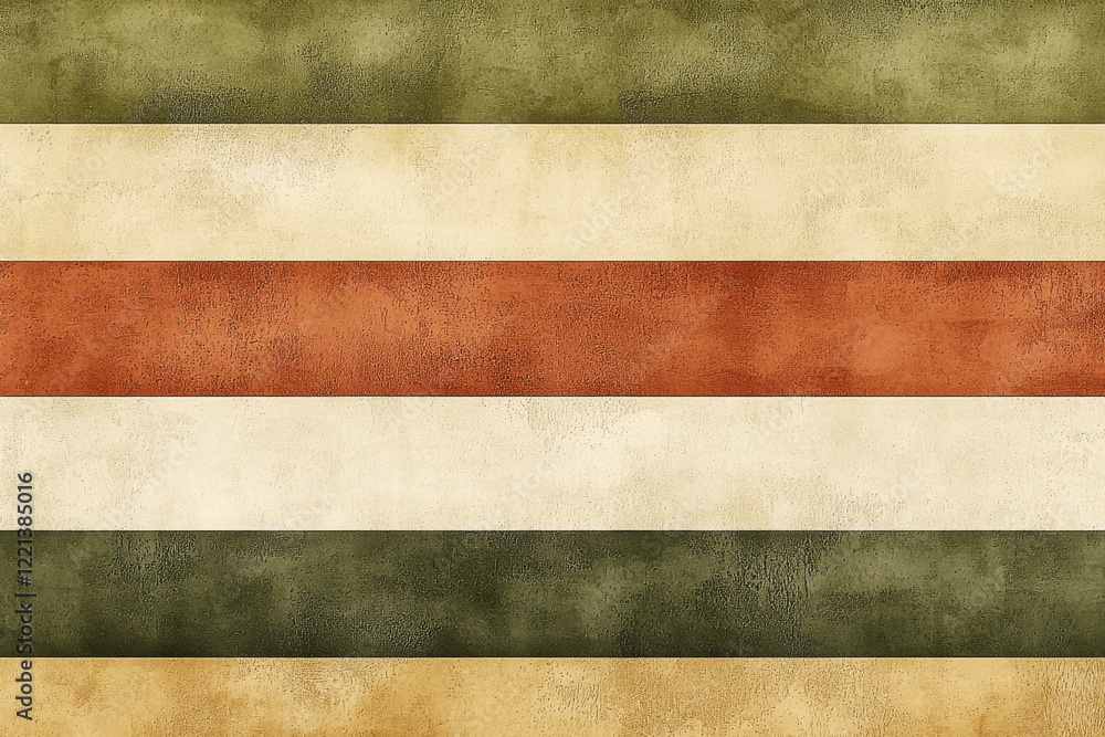 Poster modern striped pattern in earthy tones creating a minimalist aesthetic with soft, harmonious colors 