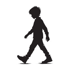 Captivating walking person graphic for creative inspiration - walking person silhouette - walking person vector - walking person illustration - walk silhouette - walking vector
