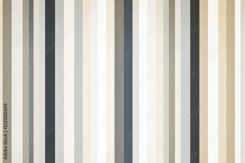 Poster modern striped pattern in neutral tones featuring balanced and symmetrical layout for refined aesthe