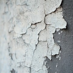 Obraz premium Cracked paint texture, wall, decay, urban, background, repair