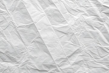 Obraz premium crumpled white paper