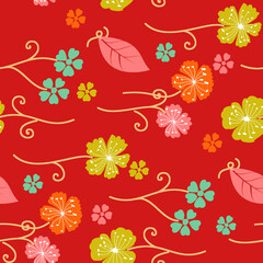 Artistic Digital Allover Pattern Design with Powerful Effects