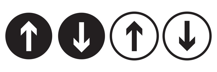 Swipe icon set. Swipe up arrow icons. Arrow buttons for social media. Scroll pictogram. Web icons. Vector illustration.