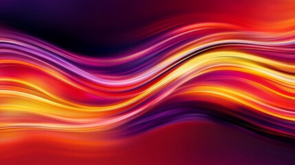 Abstract wavy lines background with vibrant colors creating a dynamic flowing pattern