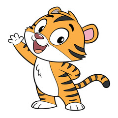 Tiger Vector illustration