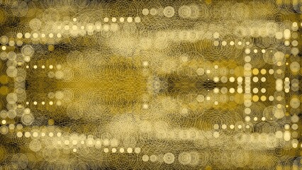 golden christmas lights background