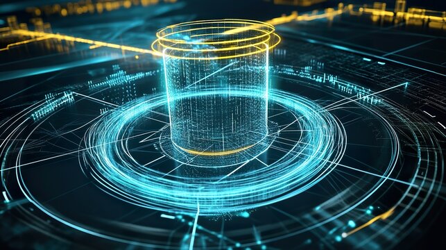 A digital quantum simulation interface, visualizing entanglement, superposition, and quantum interference in a quantum computing system. - Powered by Adobe