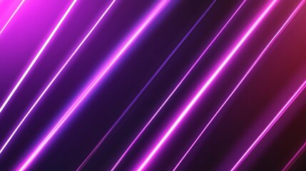 Abstract neon dynamic beams vector art sleek glowing lines background design