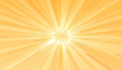 Abstract Golden Radiance Sunburst Image