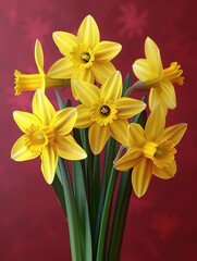 Fototapeta premium bunch of daffodils