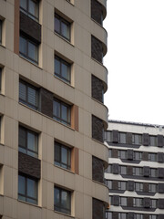 Building illustration in PNG style, minimalistic design, transparent background, suitable for web or graphic projects