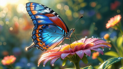 butterfly on flower