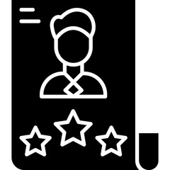 Experience icon single vector illustration