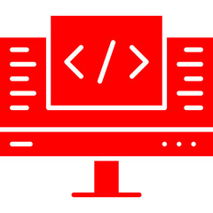 Development icon single vector illustration